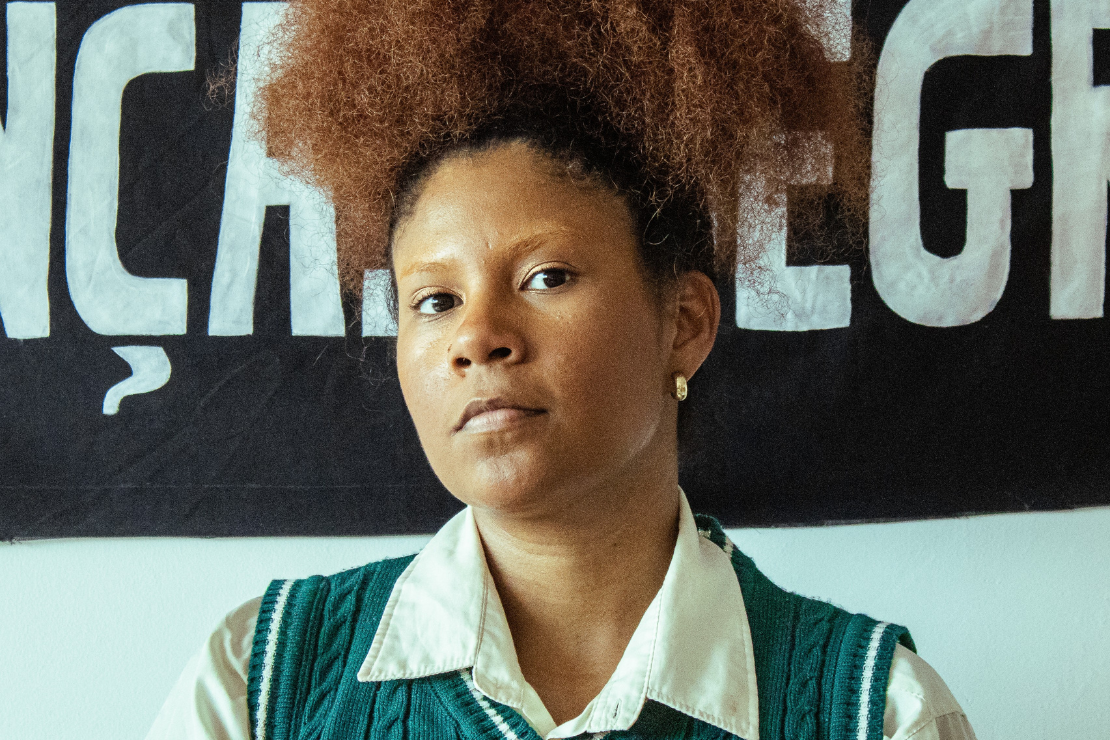 Artista visual cearense Alexia Ferreira (Colagem Negra) participa da Climate Week em Londres